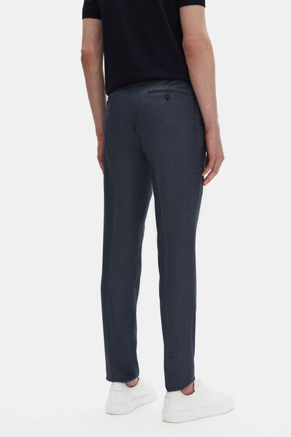 Tween Slim Fit Lacivert Kumaş Pantolon