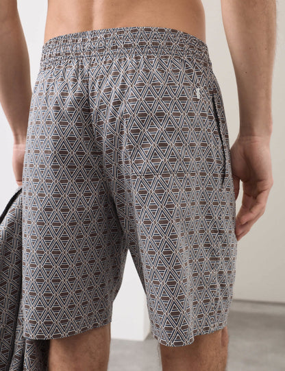 Autograph Desenli Pijama Şortu