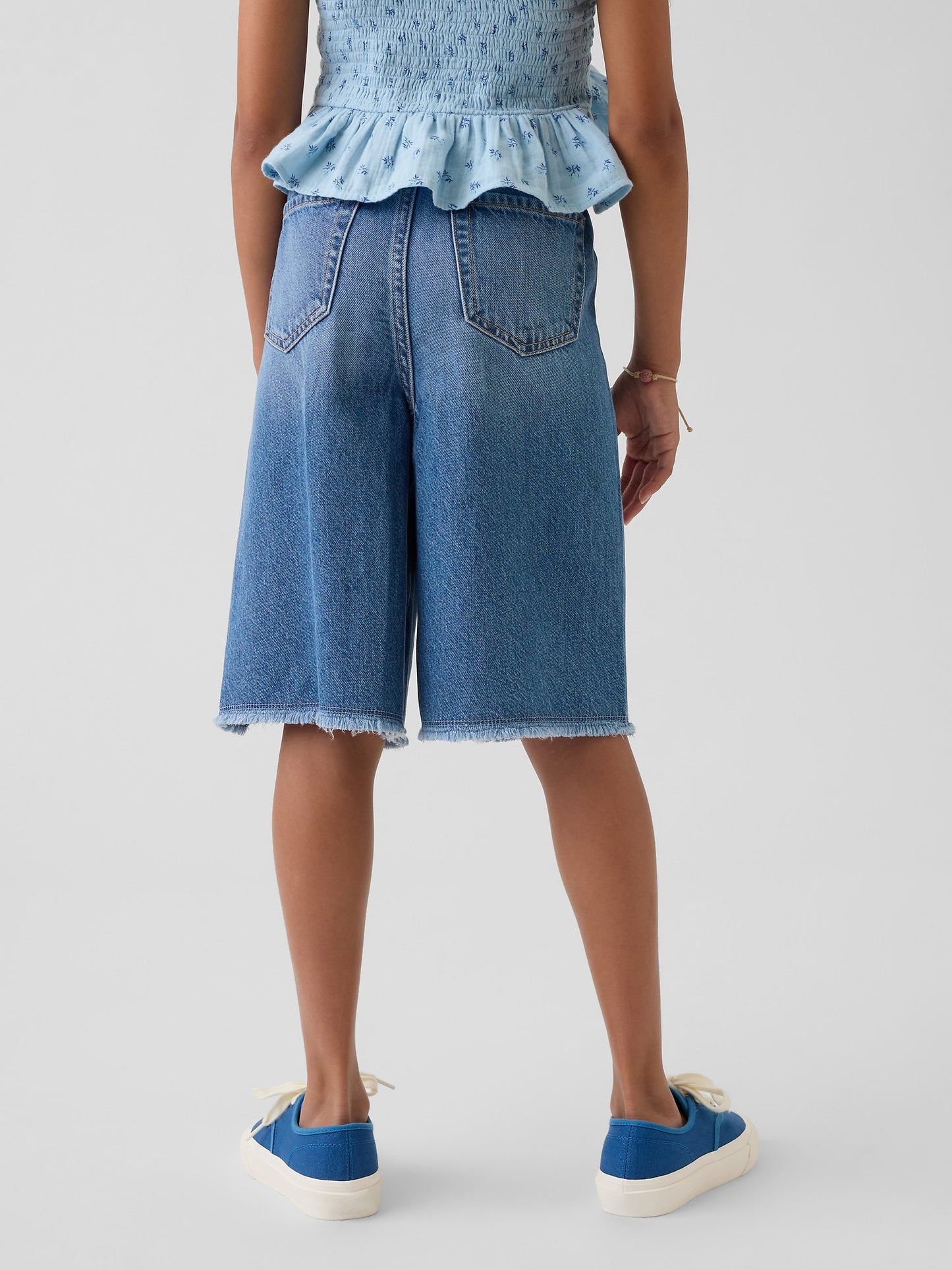 Mavi Low Rise Ultrasoft Easy Longline Denim Şort