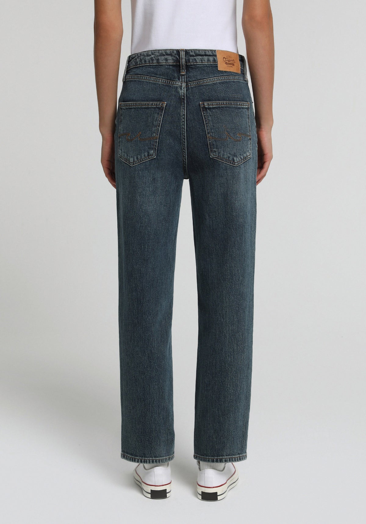 Straight Fit Kadın Indigo Jean Pantolon