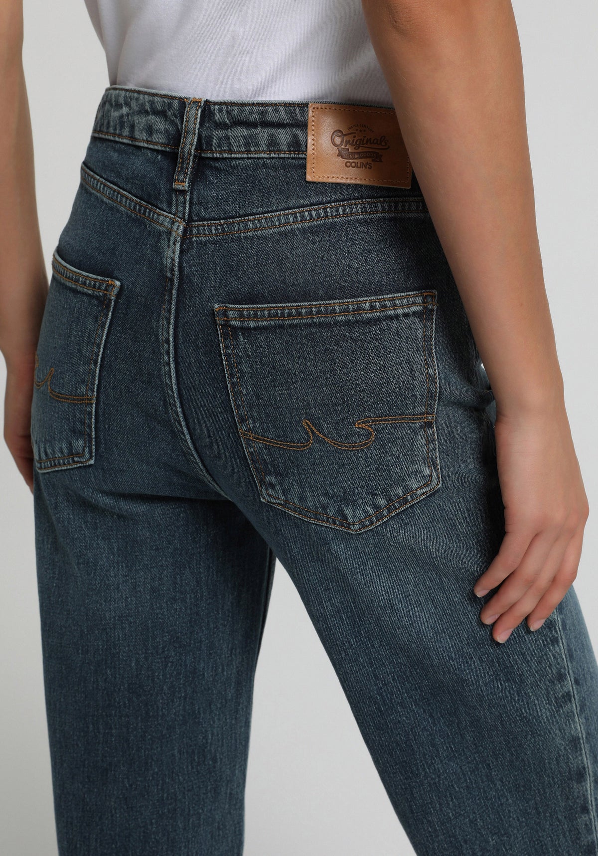 Straight Fit Kadın Indigo Jean Pantolon