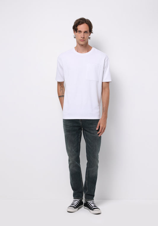 Straight Fit Erkek Indigo Jean Pantolon