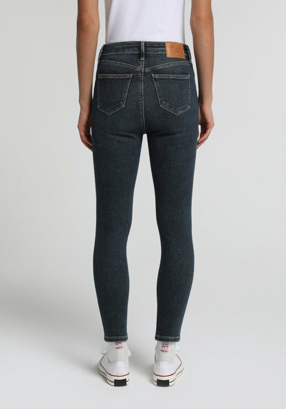 Skinny Fit Kadın Koyu Indigo Jean Pantolon