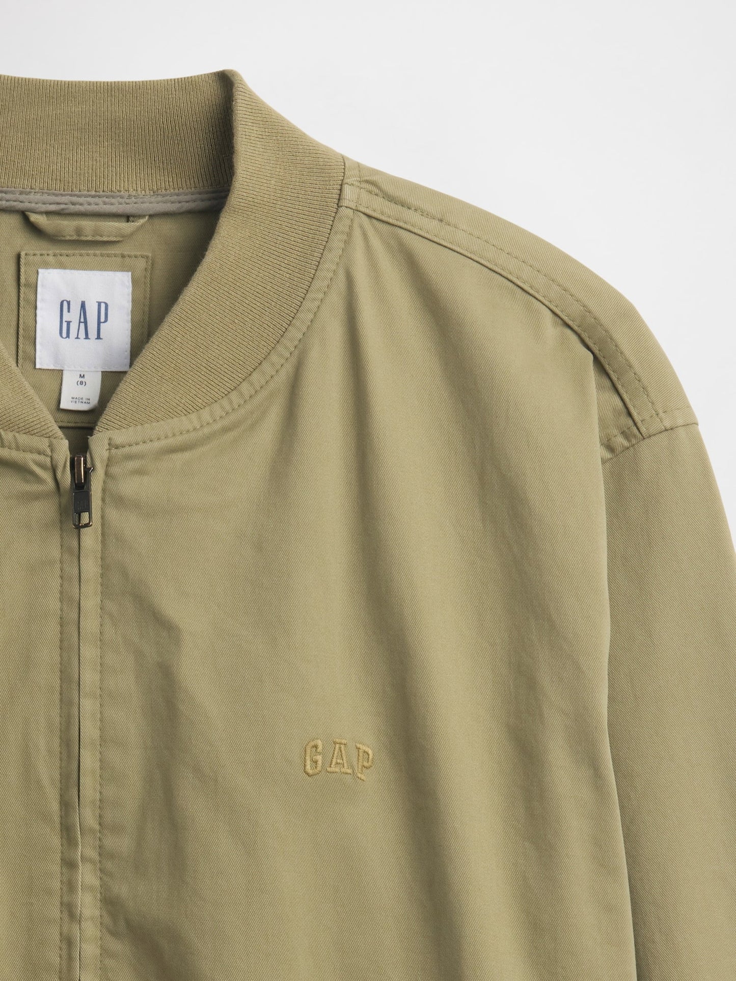 Açık Yeşil Relaxed Bomber Ceket