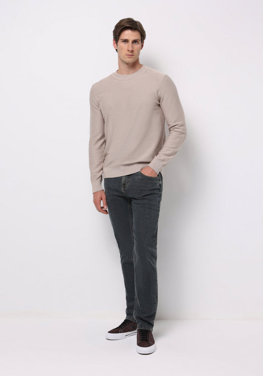 Straight Fit Erkek Indigo Jean Pantolon