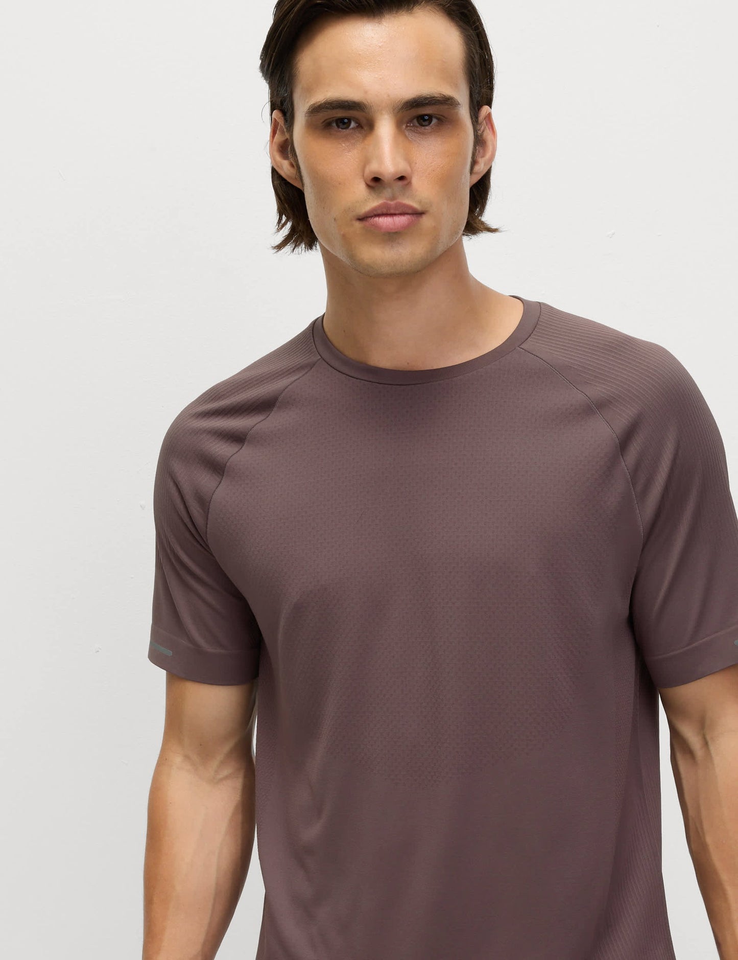 Yuvarlak Yaka Dikişsiz Antrenman T-shirt