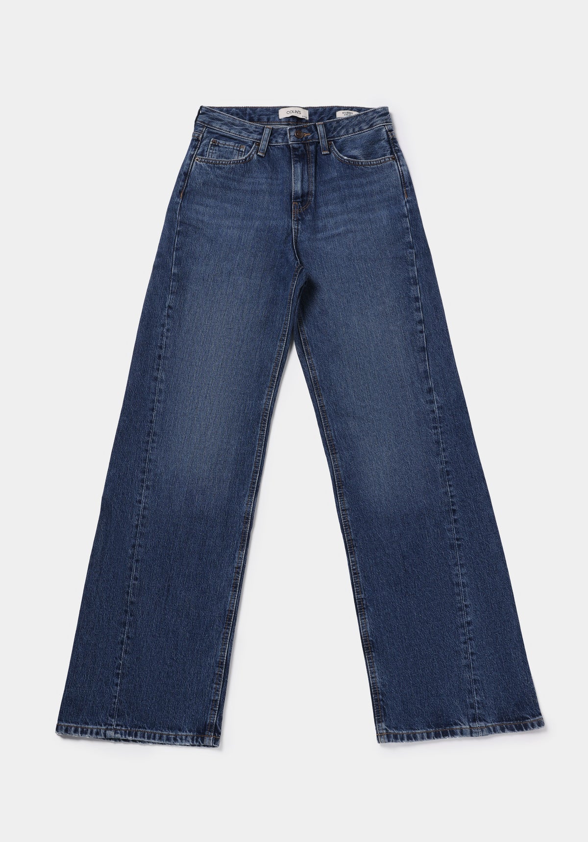 Regular Fit Kadın Dark Indigo Denim Jean Pantolon