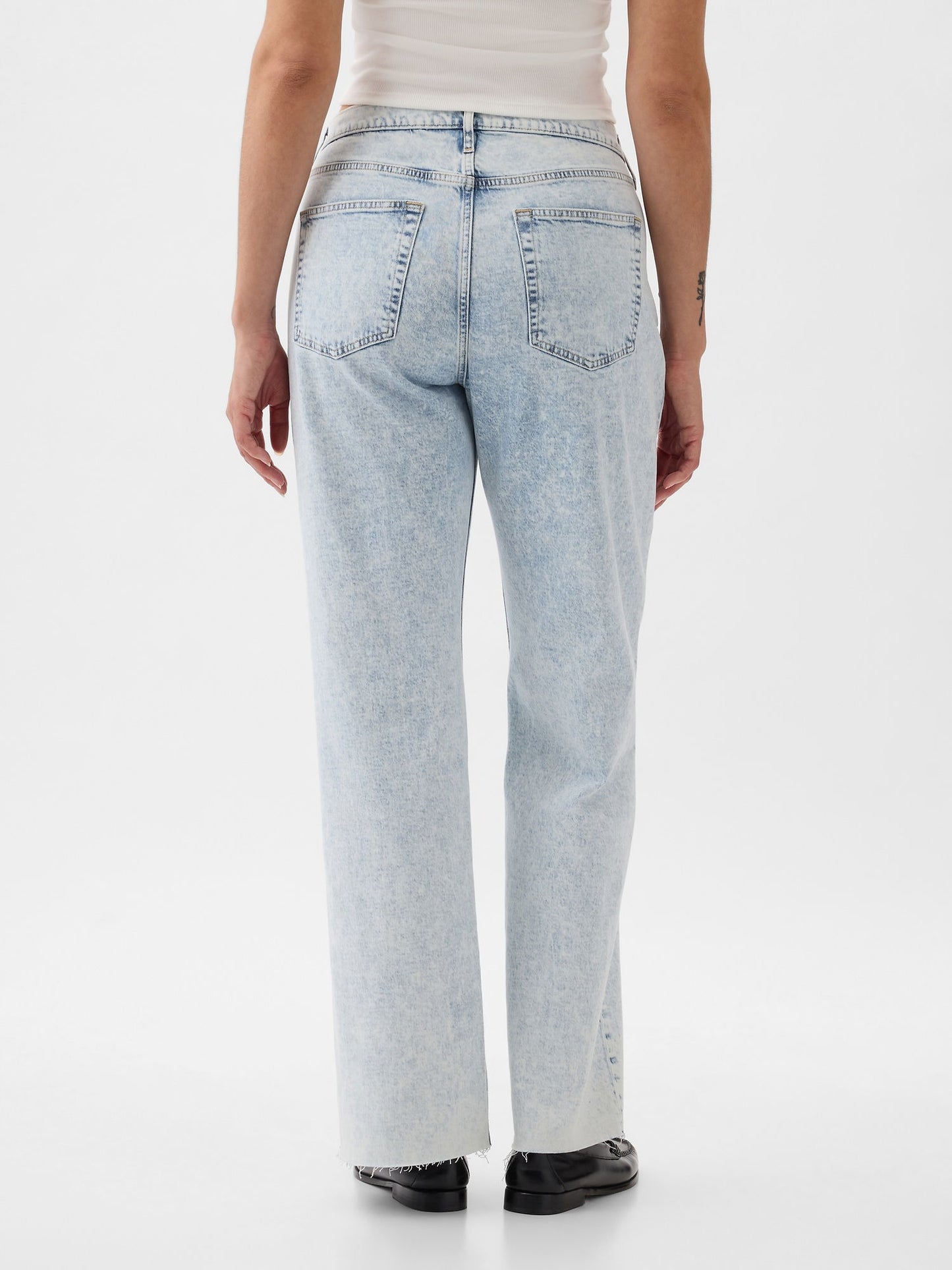 Mavi Mid Rise '90s Loose Jean Pantolon