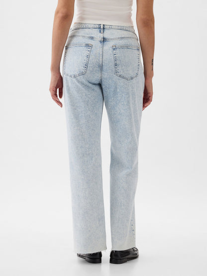 Mavi Mid Rise '90s Loose Jean Pantolon