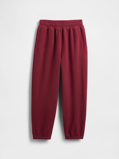 Kırmızı Vintagesoft Baggy Eşofman Altı