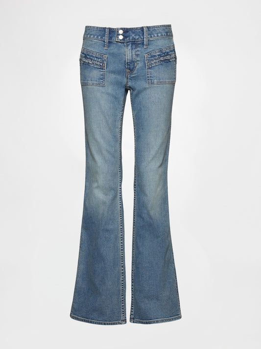 Mavi Low Rise Long & Lean Jean Pantolon