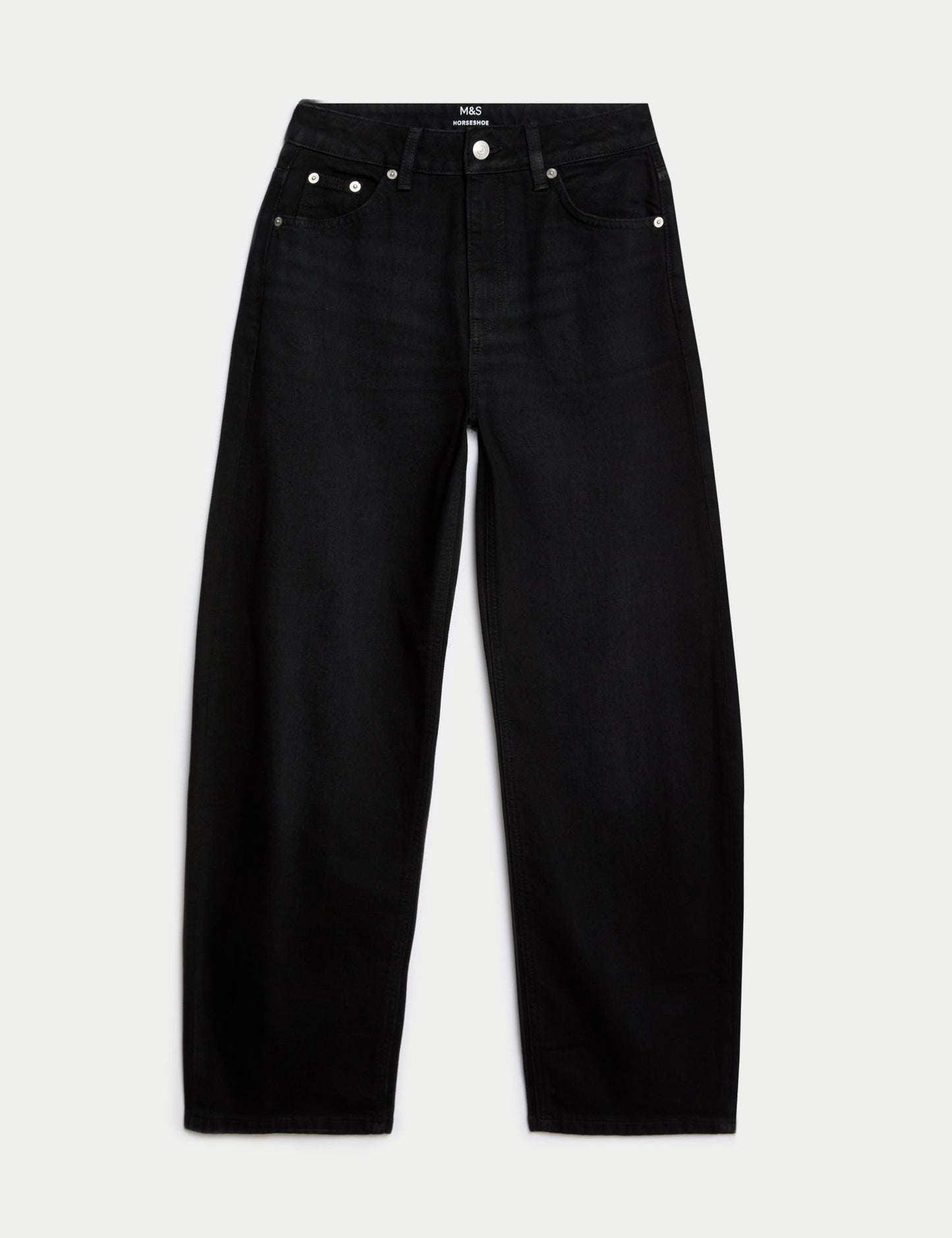 Mid Rise Rahat Kalıp Horseshoe Jean