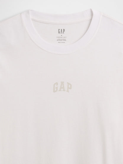 Beyaz Everyday Soft Relaxed Gap Mini-logo T-shirt