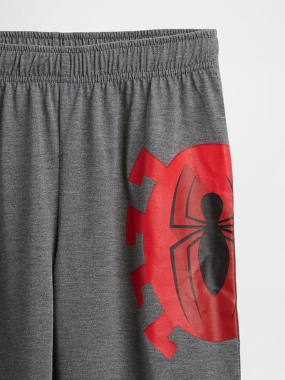 Koyu Gri Spider-man Recycled Pijama Takımı