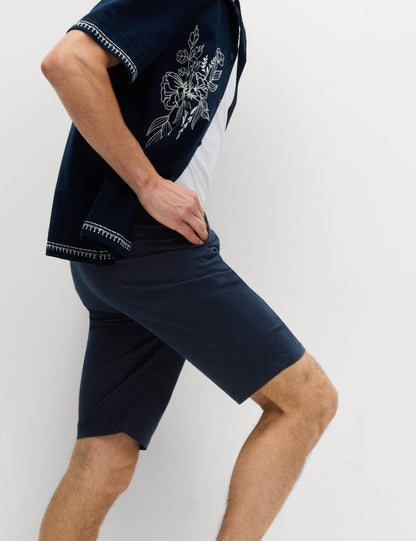 Regular Fit Streç Chino Şort