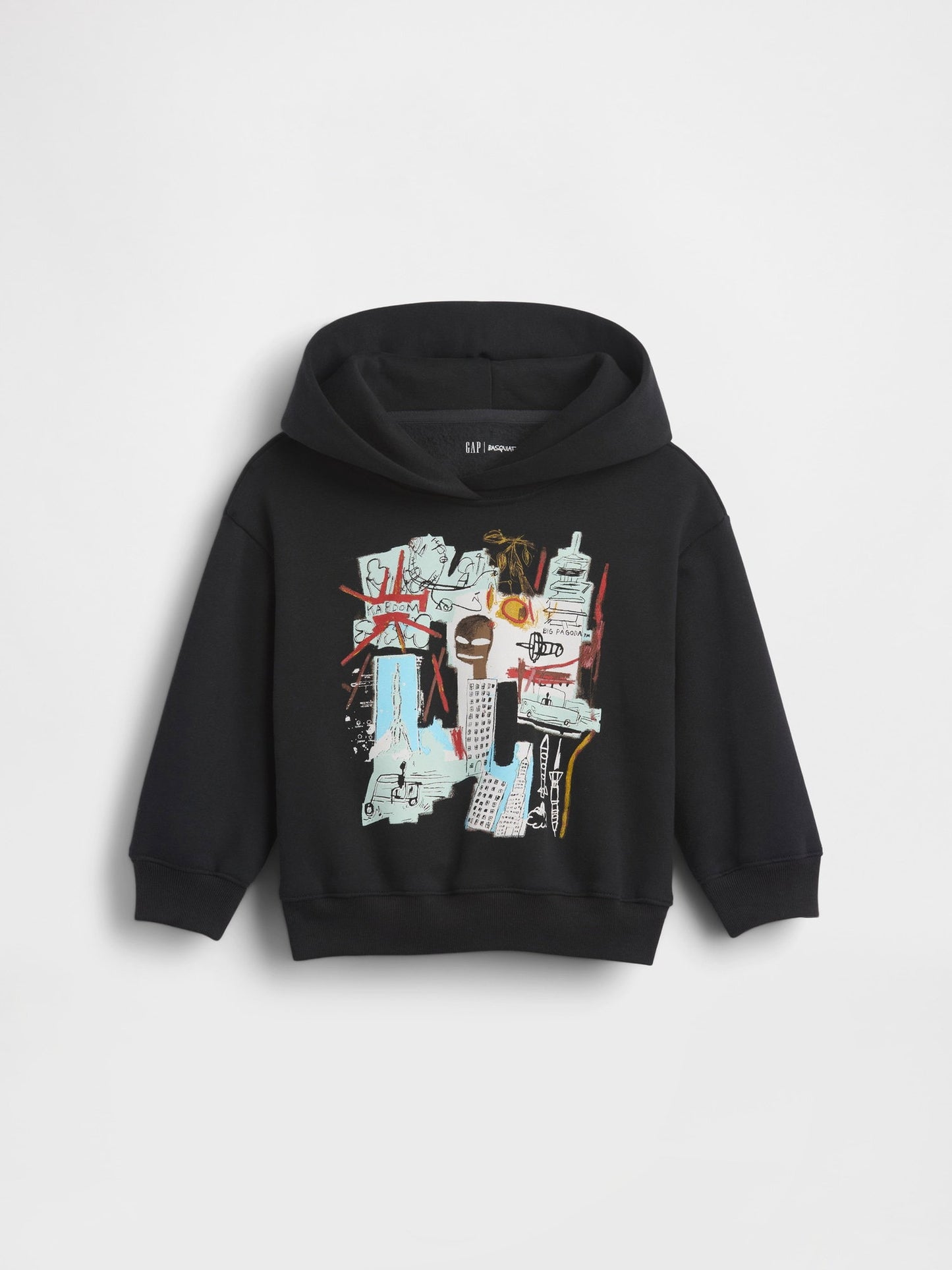 Siyah Jean-michel Basquiat Vintagesoft Sweatshirt