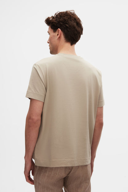 Damat Regular Fit Vizon %100 Pamuk Merserize T-shirt