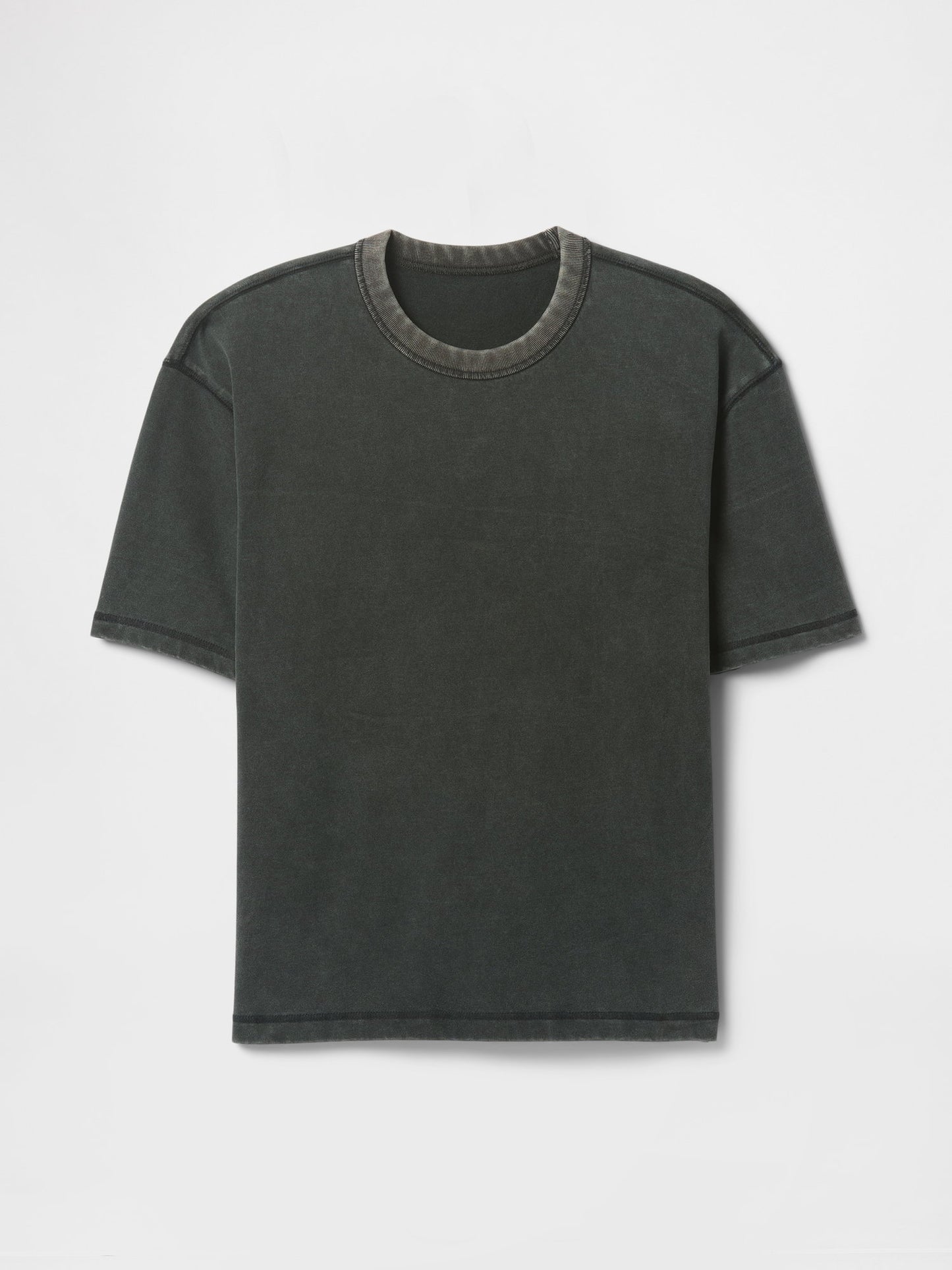 Gri Heavyweight Crop T-shirt