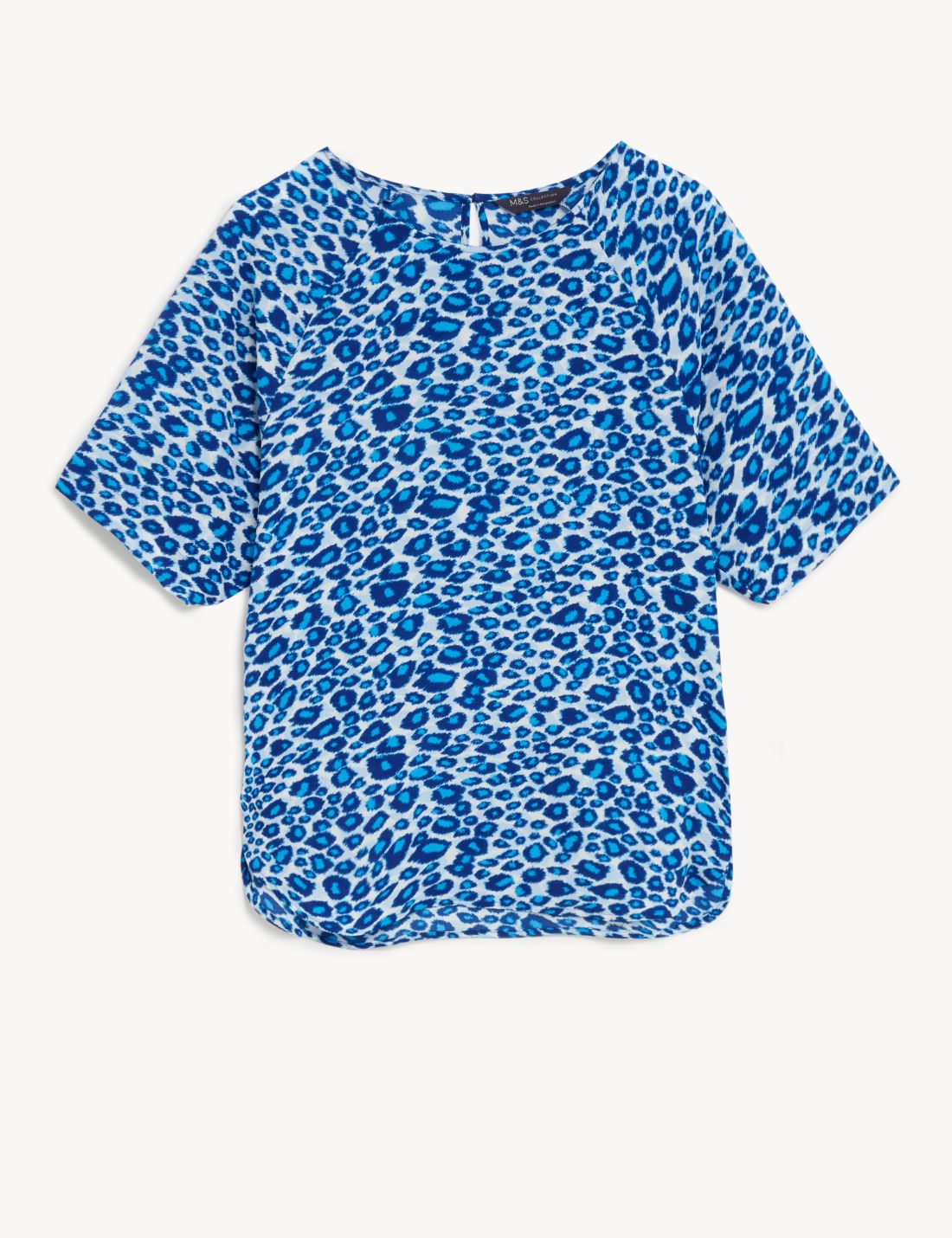 Regular Fit Kısa Kollu Bluz