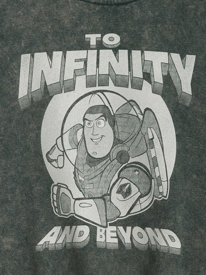 Koyu Yeşil Gap × Disney Vintage Soft Buzz Lightyear Fleece Sweatshirt
