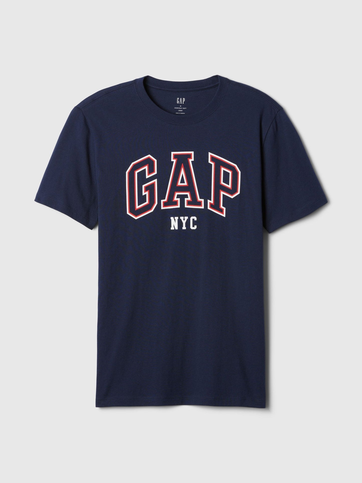 Lacivert Everyday Soft Gap Nyc Logo T-shirt