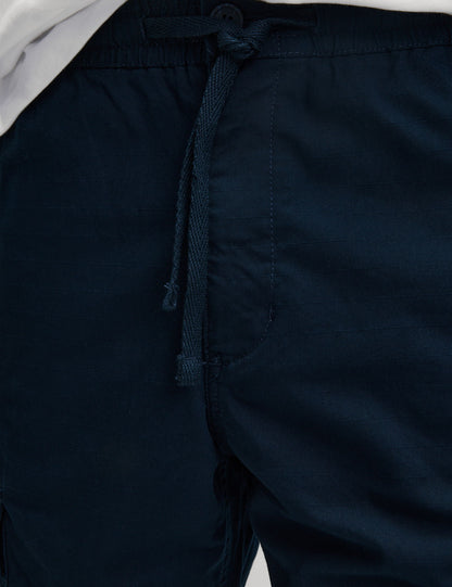 Slim Fit Ripstop Kargo Pantolon