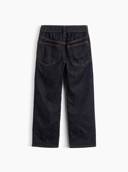 Koyu Mavi Cozy Astarlı Original Straight Jean Pantolon