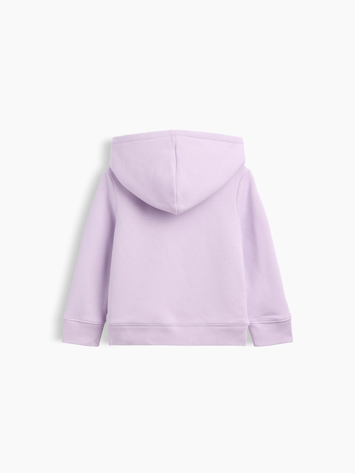 Lila Sherpa Astarlı Logo Fermuarlı Sweatshirt