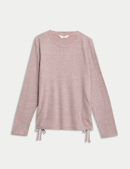 Regular Fit Waffle Pijama Üstü