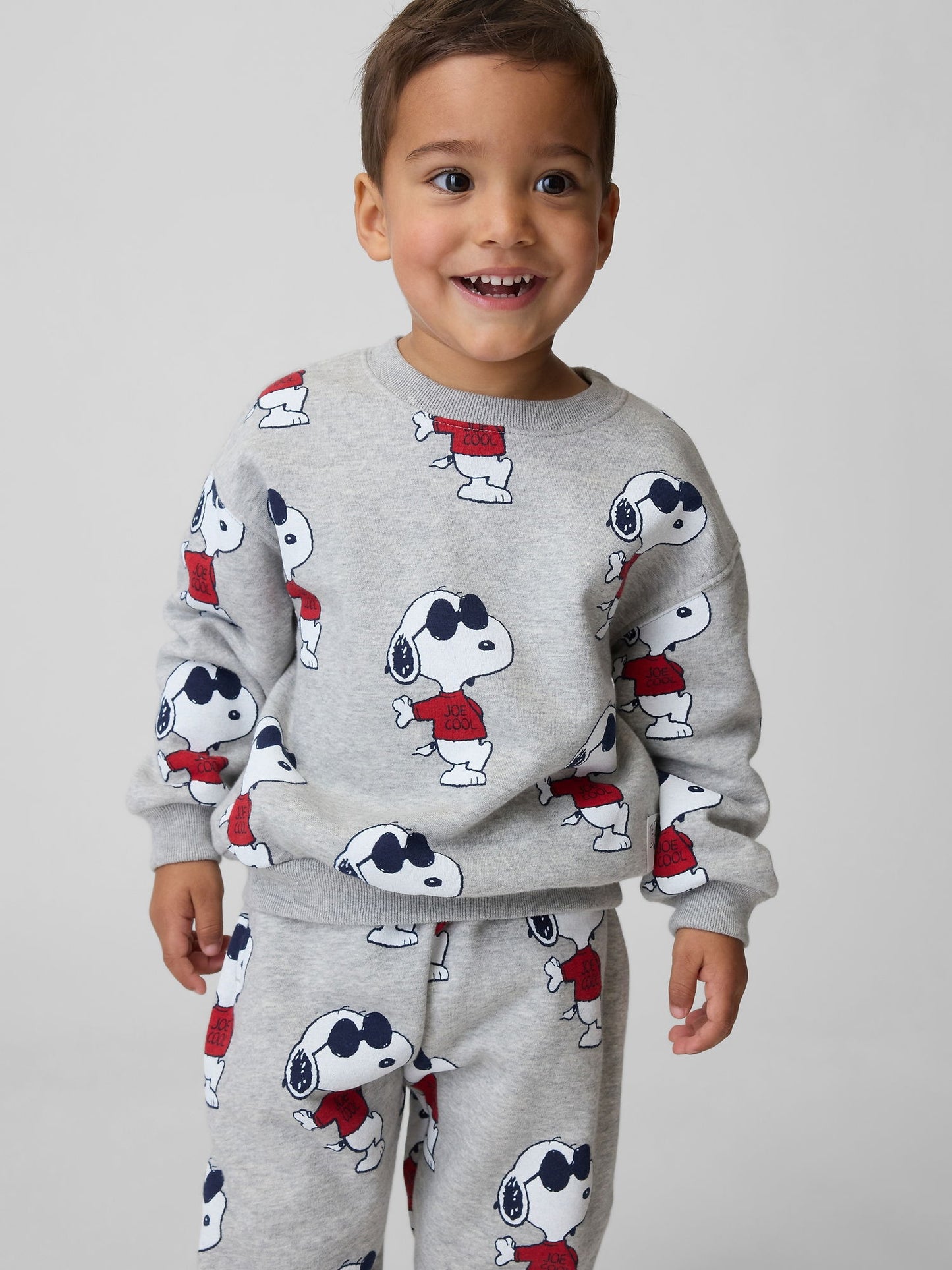 Gri Vintagesoft Snoopy Outfit Set