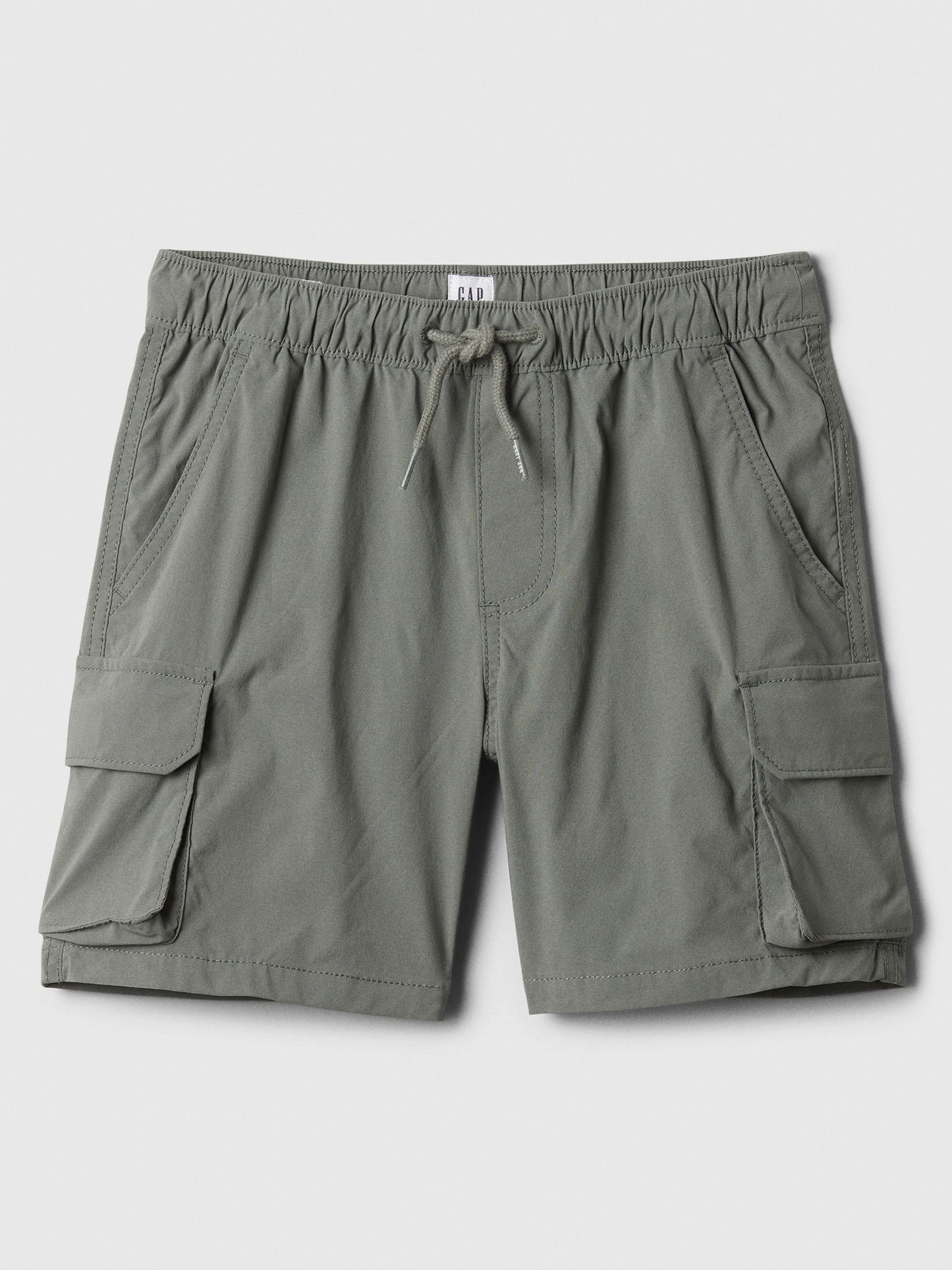 Gri Hybrid Pull-on Kargo Şort