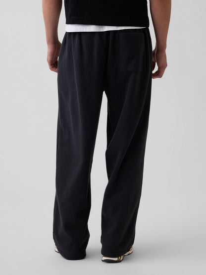 Siyah Vintagesoft Baggy Eşofman Altı