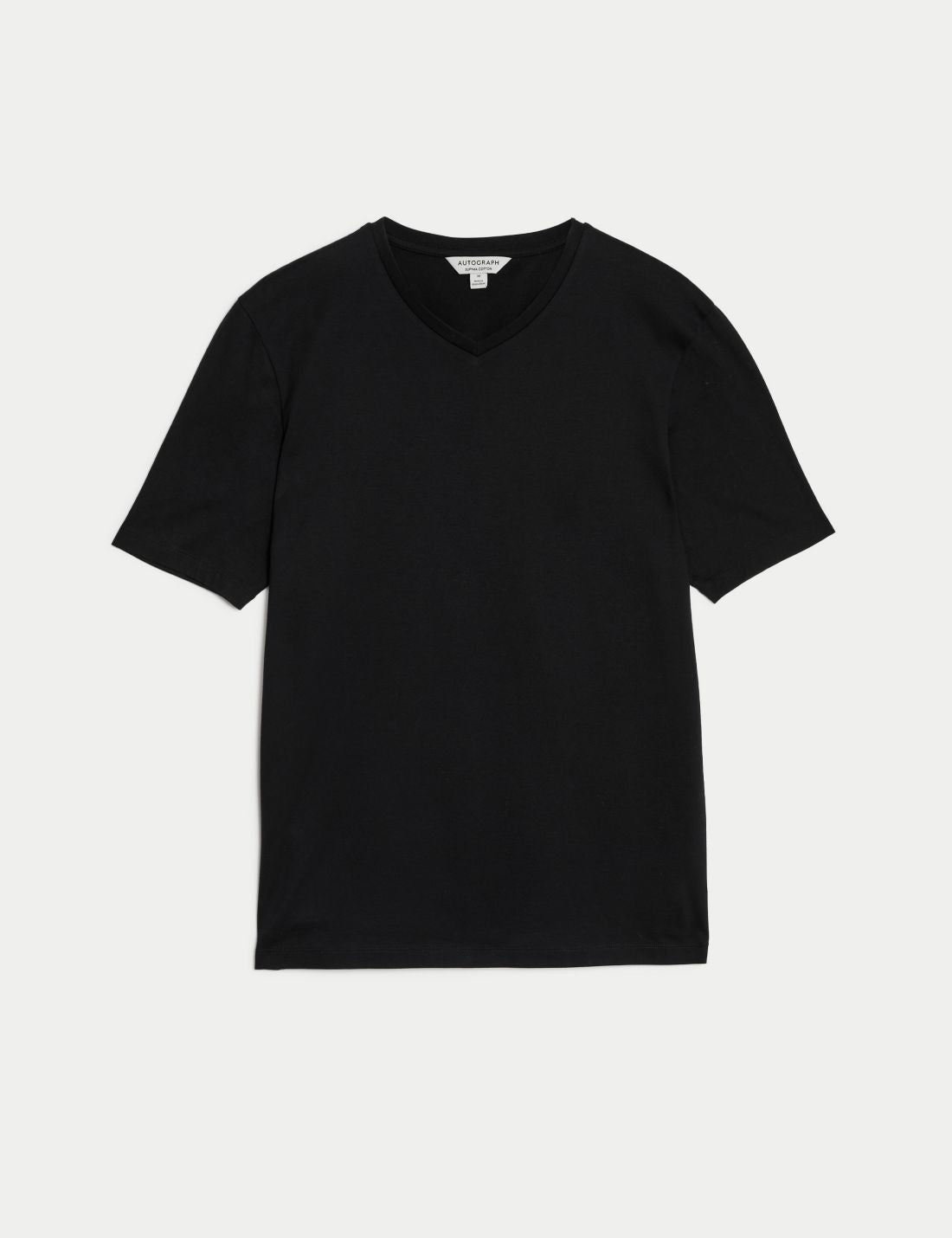 Yumuşak Dokulu V Yaka T-shirt