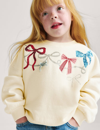 Pamuk Karışımlı Sweatshirt