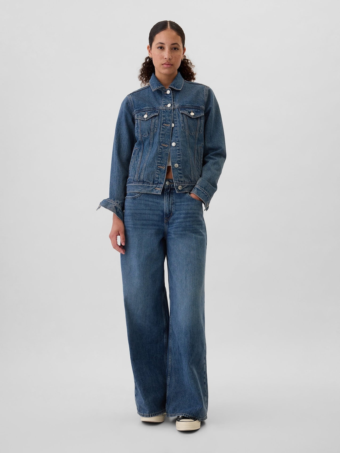 Mavi Mid Rise Supersoft Baggy Jean