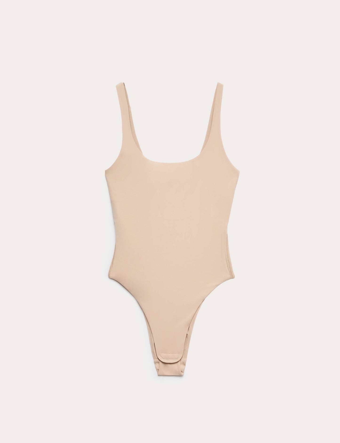 Body Soft Yüksek Bacak Kesimli Body