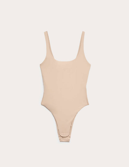 Body Soft Yüksek Bacak Kesimli Body