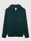 Yeşil Gap Logo Sherpa Sweatshirt