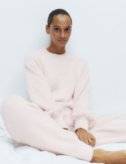 Yumuşak Dokulu Pijama Takımı
