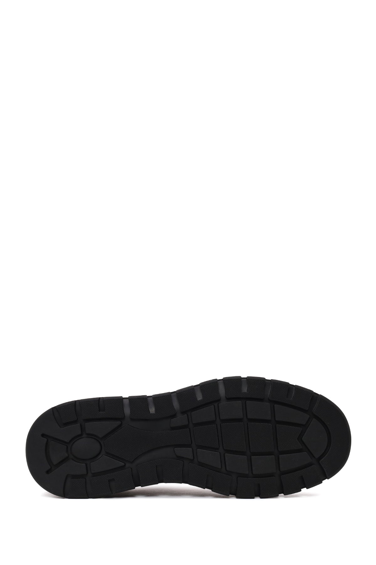 Erkek Haki Bağcıklı Nubuk Deri Sneaker