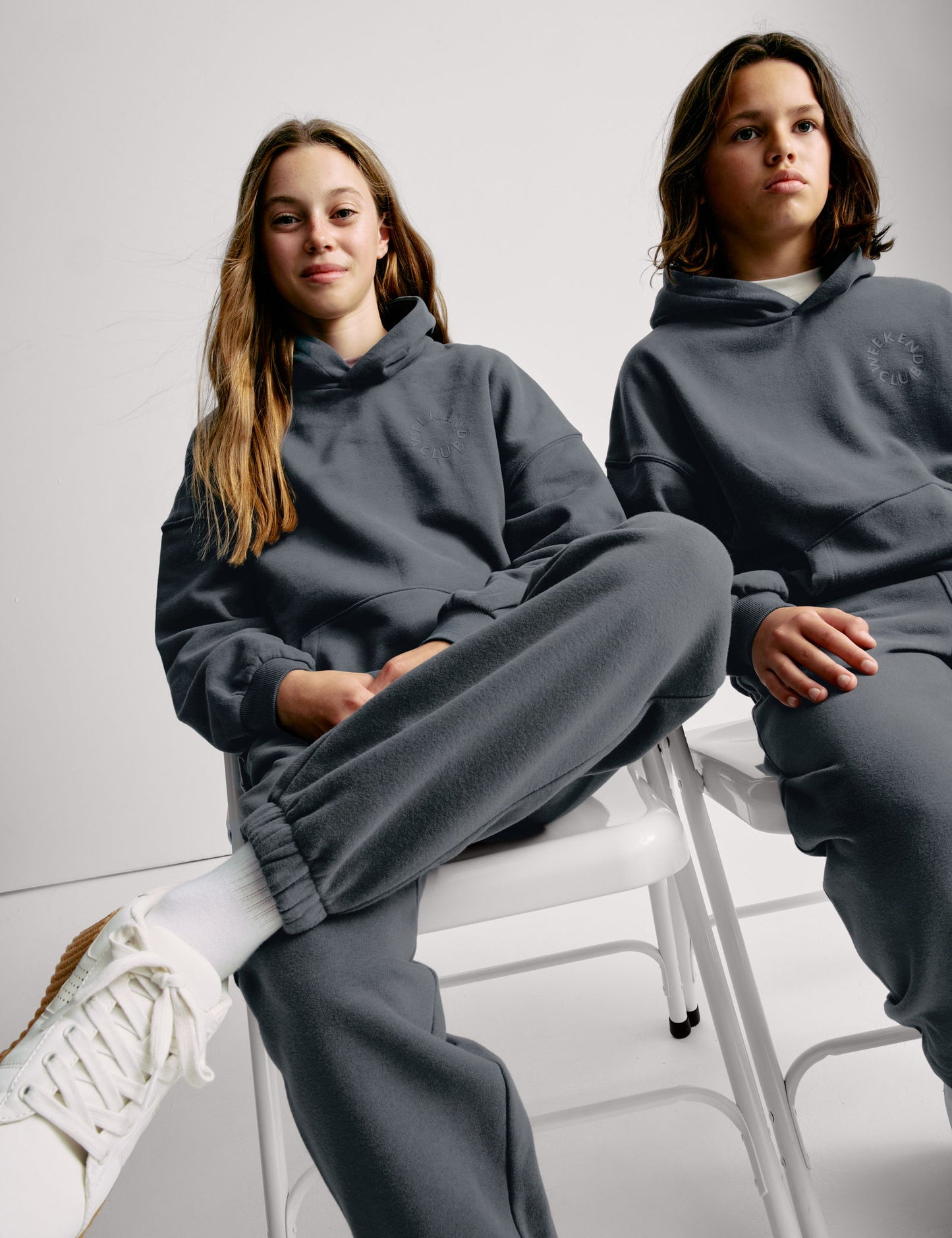 Pamuk Karışımlı Kapüşonlu Sweatshirt (6–16 Yaş)