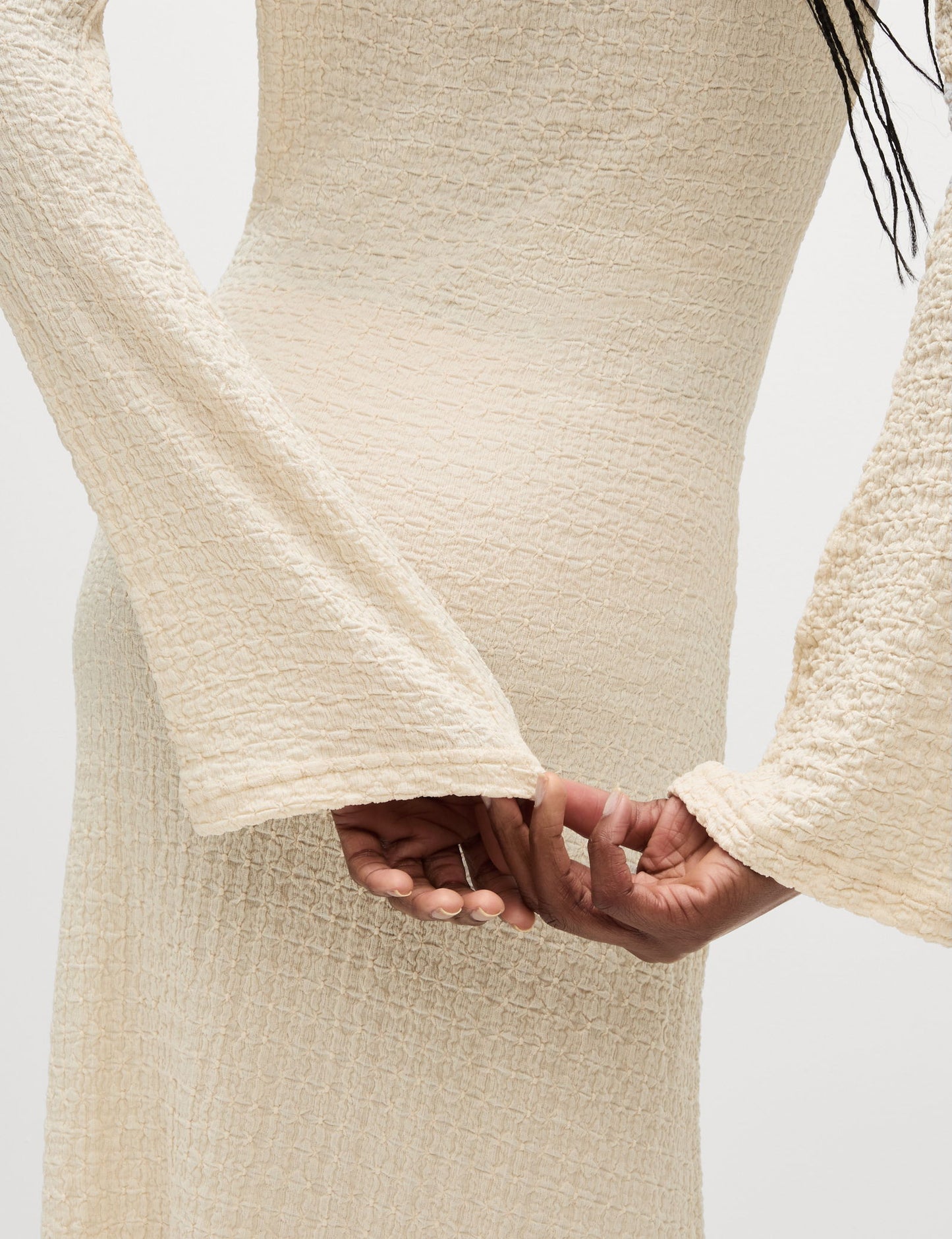Relaxed Fit Midi Elbise
