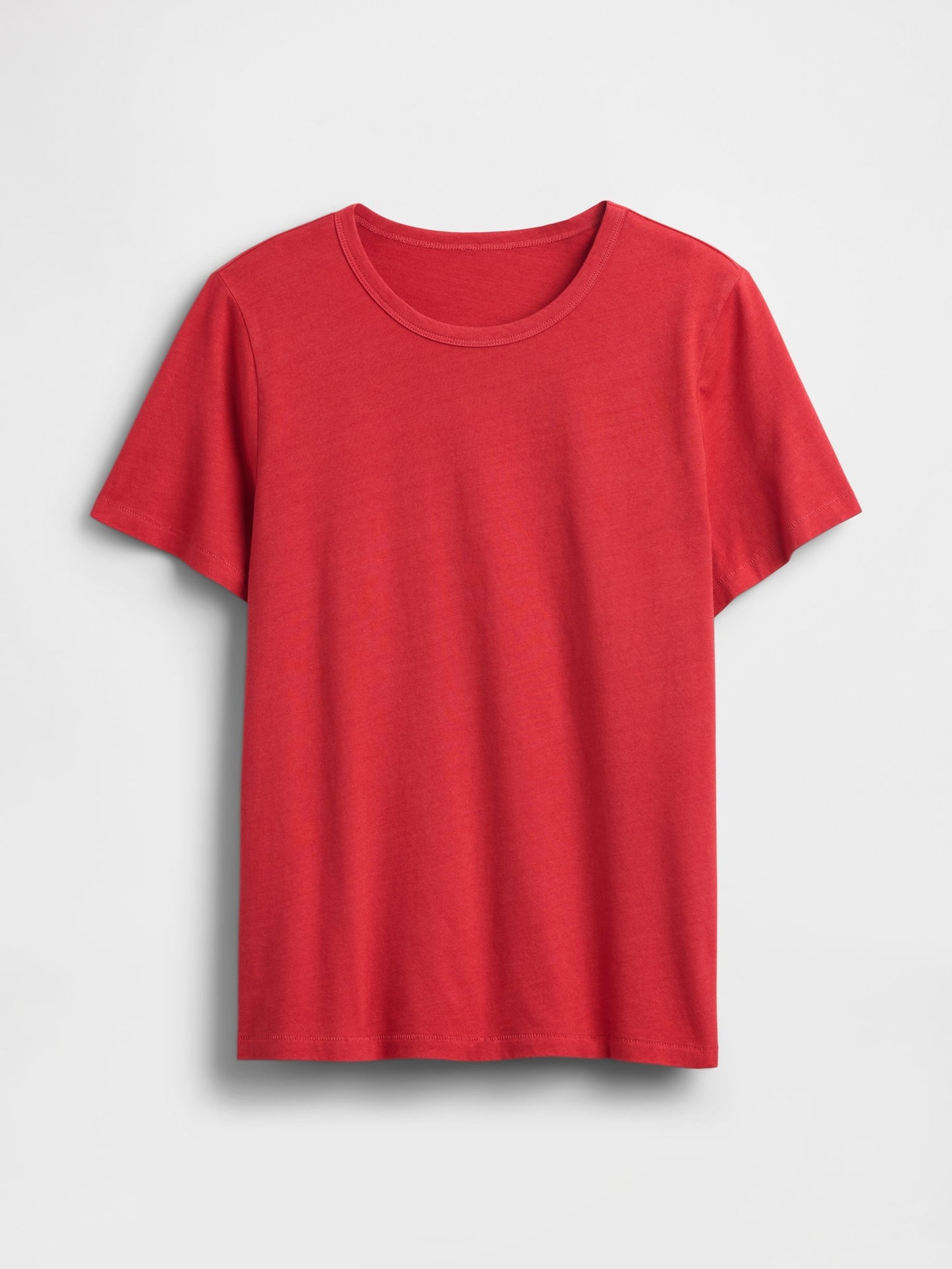 Kırmızı Organik Pamuk Vintagesoft T-shirt