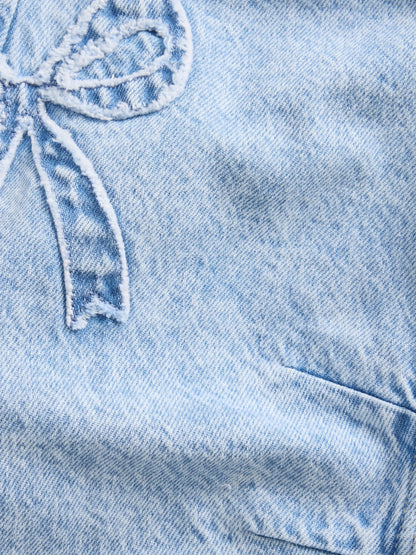 Mavi Bow Horseshoe Jean Pantolon