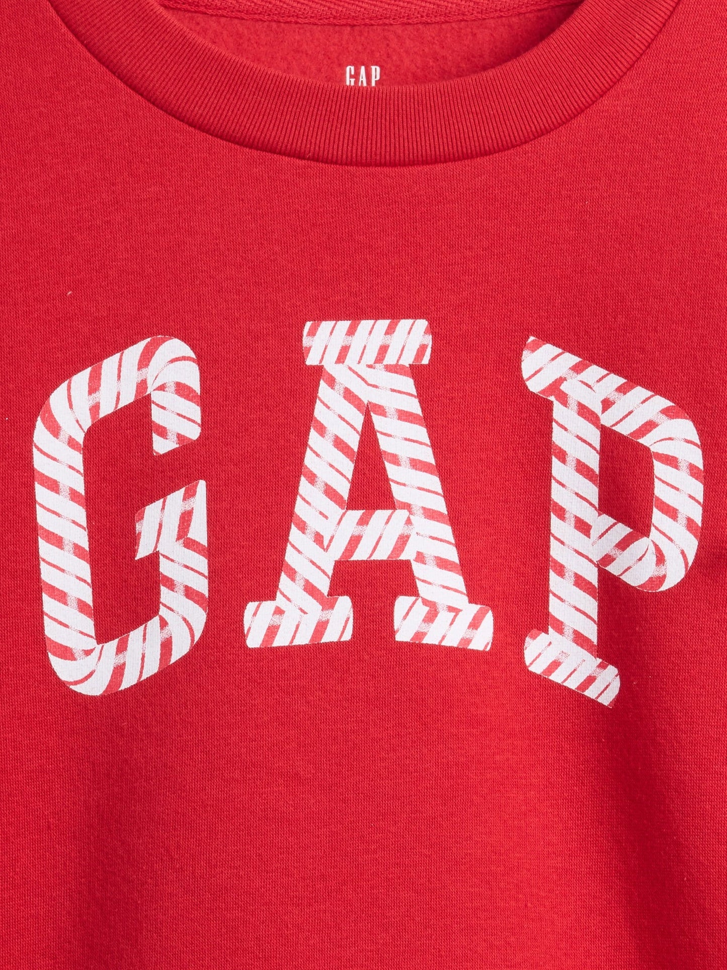 Kırmızı Grafik Gap Logo Sweatshirt