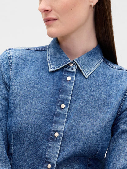 Mavi Denim Fitted Gömlek