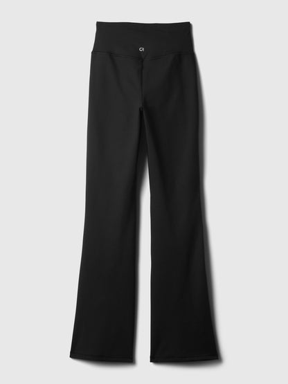 Siyah Gapfit Sky High Rise Flare Legging Tayt