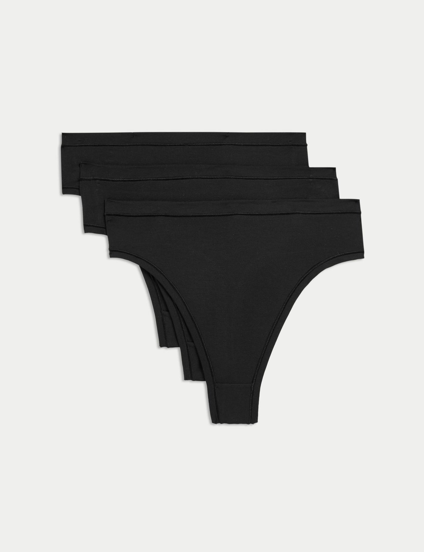 3’lü Flexifit Modal Yüksek Bel Tanga