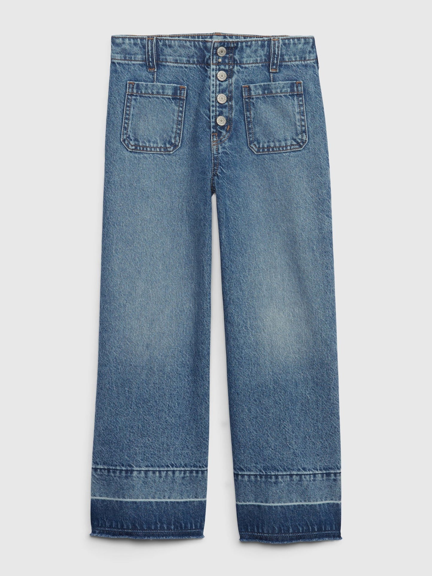 Mavi High Rise Stride Wide-leg Ankle Jean Pantolon