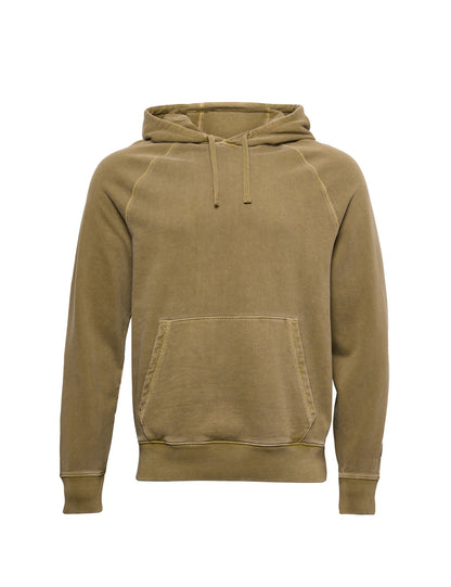 Saf Pamuklu Kapüşonlu Sweatshirt
